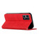 OPPO Reno7 4G Global/F21 Pro 4G Diamond Splicing Skin Feel Magnetic Leather Phone Case - Red
