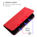 OPPO Reno7 4G Global/F21 Pro 4G Diamond Splicing Skin Feel Magnetic Leather Phone Case - Red