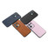 OPPO Reno8 Cowhide Texture PU Phone Case - Black