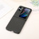 OPPO Find N2 Flip Carbon Fiber Texture Shockproof Phone Case - Black