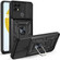 OPPO Realme C21/C20/C11 2021 Sliding Camera Cover Design TPU+PC Phone Protective Case - Black