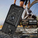 OPPO Realme C21/C20/C11 2021 Sliding Camera Cover Design TPU+PC Phone Protective Case - Black