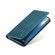 OPPO Reno7 4G Indonesia/F21 Pro 4G/Reno8 4G CaseMe 013 Multifunctional Horizontal Flip Leather Phone Case - Blue