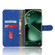 OPPO Find X6 Skin Feel Magnetic Flip Leather Phone Case - Blue