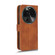 OPPO Find X6 Skin Feel Magnetic Flip Leather Phone Case - Brown