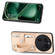 OPPO Find X6 Wristband Kickstand Card Wallet Back Cover Phone Case with Tool Knife - Khaki