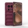 OPPO Find X6 Pro 5G Magic Shield TPU + Flannel Phone Case - Wine Red