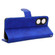 OPPO A58 4G Skin Feel Magnetic Flip Leather Phone Case - Blue
