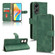 OPPO A58 4G Skin Feel Magnetic Flip Leather Phone Case - Green