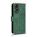 OPPO A58 4G Skin Feel Magnetic Flip Leather Phone Case - Green