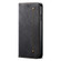 OPPO Reno10 Global / Reno10 Pro Global Denim Texture Casual Style Horizontal Flip Leather Case - Black