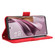 OPPO Reno10 / Reno10 Pro Global Skin Feel Calf Texture Card Slots Leather Phone Case - Red