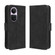 OPPO Reno10 / Reno10 Pro Global Skin Feel Calf Texture Card Slots Leather Phone Case - Black
