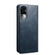 OPPO Reno10 Pro+ Global Oil Wax Crazy Horse Texture Leather Phone Case - Blue