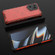 OPPO Find X5 Pro Shockproof Honeycomb PC + TPU Phone Case - Red