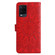 OPPO A54 4G / A16 / A16s / A55 4G Embossed Sunflower Leather Phone Case - Red