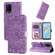 OPPO A54 4G / A16 / A16s / A55 4G Embossed Sunflower Leather Phone Case - Purple