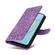 OPPO A54 4G / A16 / A16s / A55 4G Embossed Sunflower Leather Phone Case - Purple