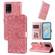 OPPO A54 4G / A16 / A16s / A55 4G Embossed Sunflower Leather Phone Case - Rose Gold