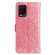 OPPO A54 4G / A16 / A16s / A55 4G Embossed Sunflower Leather Phone Case - Rose Gold