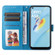 OPPO A54 4G / A16 / A16s / A55 4G Embossed Sunflower Leather Phone Case - Blue