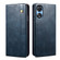 OPPO A78 4G Oil Wax Crazy Horse Texture Leather Phone Case - Blue