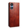 OPPO A38 4G / A18 4G Oil Wax Crazy Horse Texture Leather Phone Case - Brown
