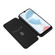 OPPO Realme C21Y Carbon Fiber Texture Horizontal Flip TPU + PC + PU Leather Case with Card Slot - Black