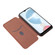 OPPO Realme C21Y Carbon Fiber Texture Horizontal Flip TPU + PC + PU Leather Case with Card Slot - Brown