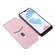 OPPO Realme C21Y Carbon Fiber Texture Horizontal Flip TPU + PC + PU Leather Case with Card Slot - Pink