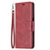 OPPO Realme 8 5G/Realme V13 5G Retro Lambskin Texture Pure Color Horizontal Flip PU Leather Case with Holder & Card Slots & Wallet & Lanyard - Red