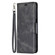 OPPO Realme 8 5G/Realme V13 5G Retro Lambskin Texture Pure Color Horizontal Flip PU Leather Case with Holder & Card Slots & Wallet & Lanyard - Black