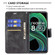 OPPO Realme 8 5G/Realme V13 5G Retro Lambskin Texture Pure Color Horizontal Flip PU Leather Case with Holder & Card Slots & Wallet & Lanyard - Black