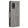 OPPO Realme 8 5G/Realme V13 5G Retro Lambskin Texture Pure Color Horizontal Flip PU Leather Case with Holder & Card Slots & Wallet & Lanyard - Grey