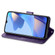 OPPO A16 Four-leaf Clasp Embossed Buckle Leather Phone Case - Purple