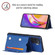 OPPO A94 Skin Feel PU + TPU + PC Back Cover Shockproof Case with Card Slots & Holder & Photo Frame - Blue