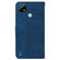 OPPO Realme C21 Geometric Embossed Leather Phone Case - Blue