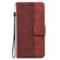 OPPO Realme C21 Geometric Embossed Leather Phone Case - Brown