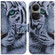 OPPO Reno10 5G Global/Reno10 Pro Global Coloured Drawing Flip Leather Phone Case - Tiger