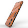 OPPO A17 4G Global Punk Armor 2 in 1 PC + TPU Shockproof Phone Case with Holder - Orange