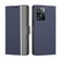 OPPO A57s 4G / A57e 4G Twill Texture Side Buckle Leather Phone Case - Blue