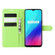 OPPO Realme C3  - 3 Cameras Litchi Texture Horizontal Flip Protective Case with Holder & Card Slots & Wallet - Green