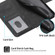 OPPO A78 5G Global/A58x Global/A1x 5G Skin-feel Flowers Embossed Wallet Leather Phone Case - Black