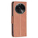 OPPO Find X6 5G Lambskin Texture Leather Phone Case - Brown