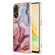 OPPO Reno 8T 4G Electroplating Marble Dual-side IMD Phone Case - Rose Red 014