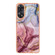 OPPO Reno 8T 4G Electroplating Marble Dual-side IMD Phone Case - Rose Red 014