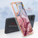 OPPO Reno 8T 4G Electroplating Marble Dual-side IMD Phone Case - Rose Red 014