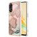 OPPO Reno 8T 4G Electroplating Marble Dual-side IMD Phone Case - Rose Gold 015