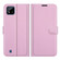 OPPO Realme C11 2021 Litchi Texture Horizontal Flip Protective Case with Holder & Card Slots & Wallet - Pink