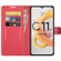 OPPO Realme C11 2021 Litchi Texture Horizontal Flip Protective Case with Holder & Card Slots & Wallet - Red